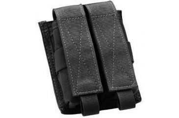 Uncle Mike's Law Enforcement Double Pistol Magazine Pouch, Black / OD ...